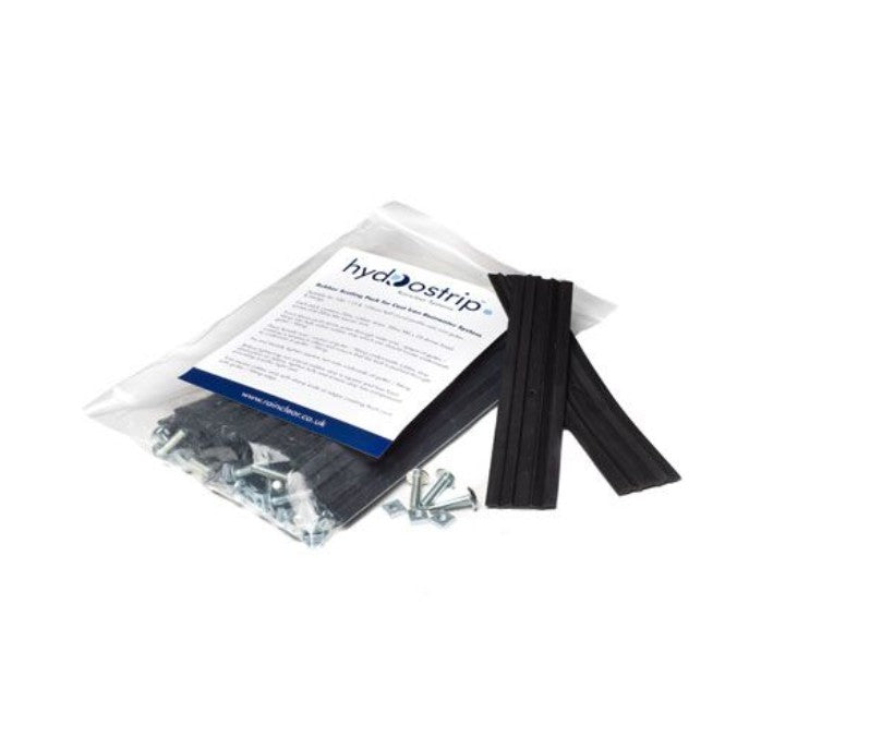 Cast Iron Gutter Sealing Pack- Contains x10 Rubber Seals, Nuts and Bolts
