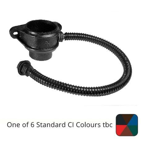 Alumasc Apex Right-hand exit 75mm (3") Cast Iron Downpipe Rainwater Divertor Right-hand 75mm (3") Cast Iron Downpipe Rainwater Divertor