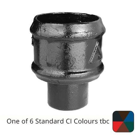 Alumasc Apex 75mm (3") Cast Iron Loose Socket without Ears - One of 6 CI Standard RAL Colours TBC