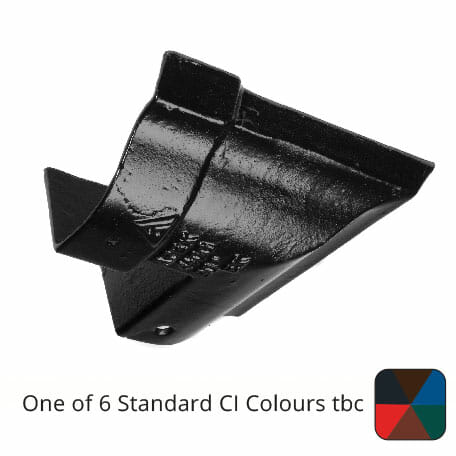 Alumasc Apex 125mm (5") Victorian Ogee Cast Iron 90 degree External Gutter Angle - One of 6 CI Standard RAL Colours TBC