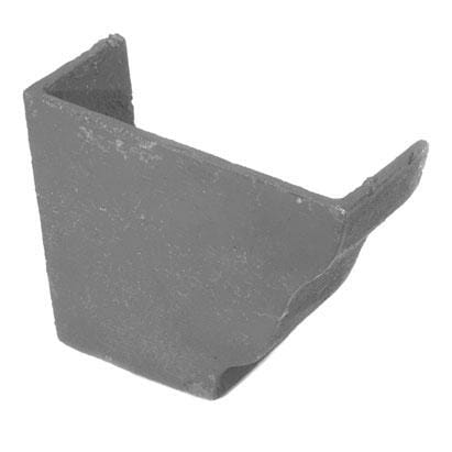 Alumasc Apex 125x100 (5"x 4") Moulded Cast Iron Left Hand Internal Stopend - Primed