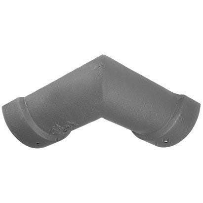 Alumasc Apex 100mm (4") Half Round Cast Iron 90 degree Gutter Angle - Primed