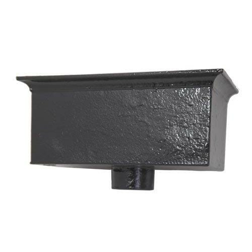 Alumasc Apex Cast Iron H42(24) Ornamental Hopper - 610x184x150mm - Black