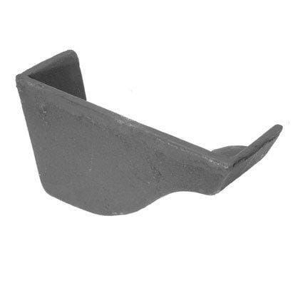 Alumasc Apex 115mm (4.5") Victorian Ogee Cast Iron Left Hand External Stop End - Primed