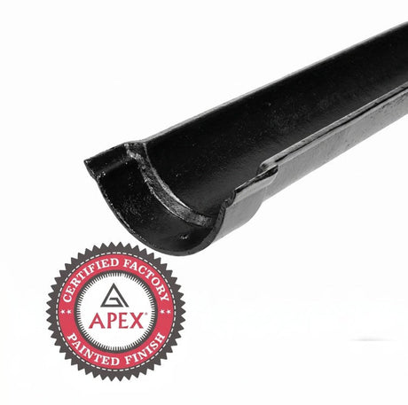Cast Iron Beaded Half Round Guttering