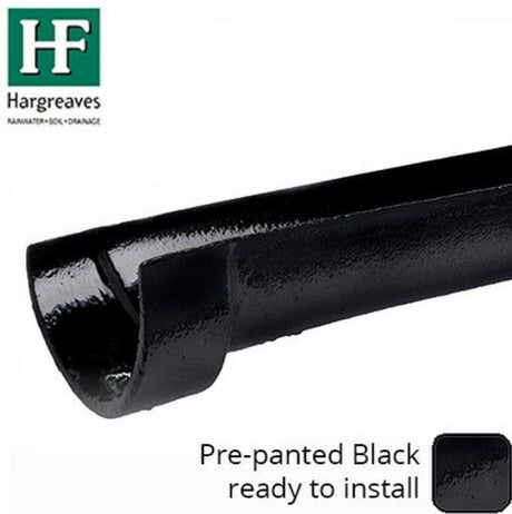 Cast Iron Deepflow Half Round Guttering