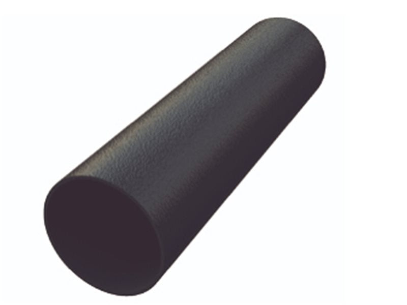 Freefoam Freeflow 68mm Round Downpipe - 2.75m - Cast Iron Black