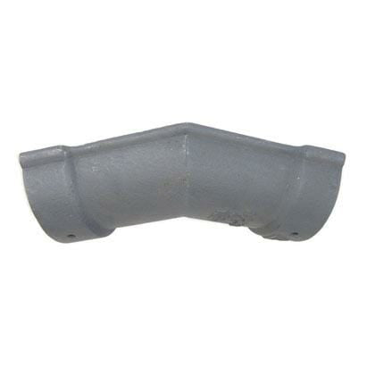 Alumasc Apex 125mm (5") Beaded Half Round Cast Iron 135 degree Gutter Angle - Primed