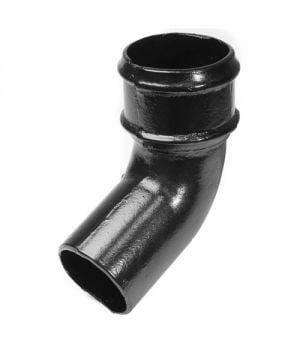 Alumasc Apex 65mm (2.5") Cast Iron 135 degree Bend without Ears - Black