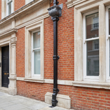 Alumasc Apex 1.83m (6ft) Cast Iron 100 x 75mm (4"x3") Square Downpipe with Ears - Primed