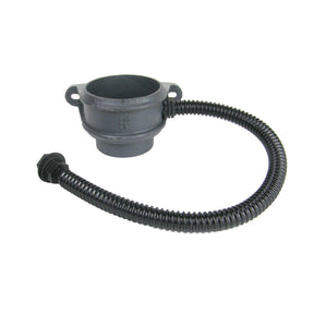 Alumasc Apex Right-hand 100mm (4") Cast Iron Downpipe Rainwater Divertor - Primed