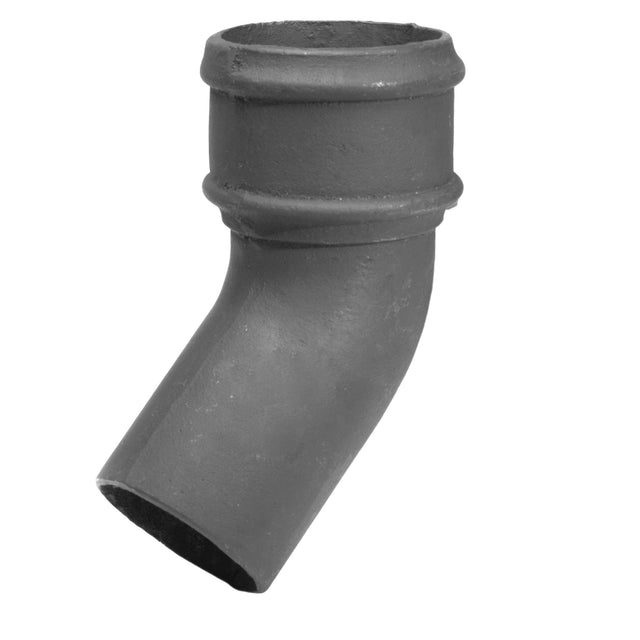 Alumasc Apex 65mm (2.5") Cast Iron 135 degree Bend without Ears - Primed
