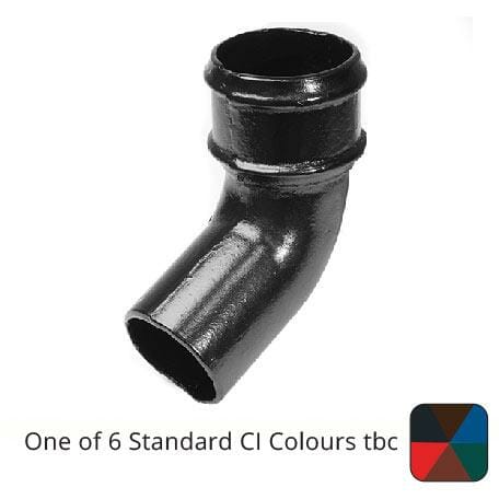 Alumasc Apex 65mm (2.5") Cast Iron 135 degree Bend without Ears - One of 6 CI Standard RAL Colours TBC
