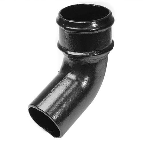 Alumasc Apex 75mm (3") Cast Iron 135 degree Bend without Ears - Black