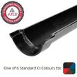 Alumasc Apex 125mm (5") x 1.83m Beaded Half Round Cast Iron Gutter - One of 6 CI Standard RAL Colours TBC
