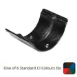 Alumasc Apex 115mm (4.5") Beaded Half Round Cast Iron Gutter Union - One of 6 CI Standard RAL Colours TBC