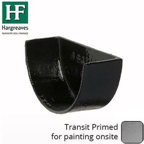 Alumasc Apex 100 x 75mm (4"x3") Primed Cast Iron External Deep HR Stopend - Primed