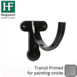 Alumasc Apex 100 x 75mm (4"x3") Primed Cast Iron Deep HR Fascia Bracket - Primed
