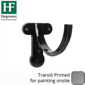 Alumasc Apex 100 x 75mm (4"x3") Primed Cast Iron Deep HR Fascia Bracket - Primed