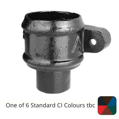 Alumasc Apex 65mm (2.5") Cast Iron Loose Socket with Ears - One of 6 CI Standard RAL Colours TBC