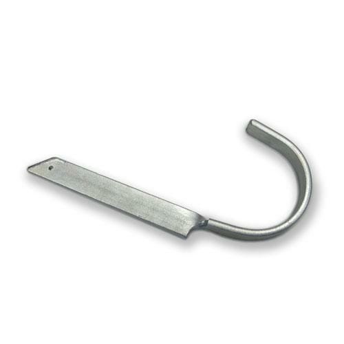 Alumasc Apex 75mm (3") Zinc Plated Drive-In Pipe Support Bracket for Cast Iron - Primed
