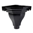 Alumasc Apex 65mm (2.5") Cast Iron Fluted Corner Hopper - Black
