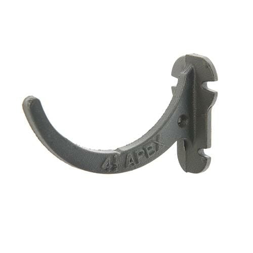 Alumasc Apex 115mm (4.5") Half Round Cast Iron Fascia Bracket - Primed