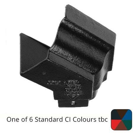 Alumasc Apex 100x75 (4"x 3") Moulded Cast Iron 135 External Gutter Angle - Painted TBC
