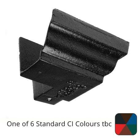 Alumasc Apex 100x75 (4"x 3") Moulded Cast Iron 90 External Gutter Angle - Painted TBC
