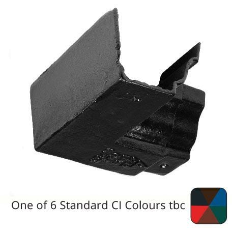 Alumasc Apex 100x75 (4"x 3") Moulded Cast Iron 90 Internal Gutter Angle - One of 6 CI Standard RAL Colours TBC