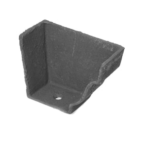 Alumasc Apex 100x75 (4"x 3") Moulded Cast Iron Right Hand Internal Stopend - Primed