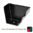 Alumasc Apex 100x75 (4"x 3") Moulded Cast Iron Right Hand External Stopend - One of 6 CI Standard RAL Colours TBC