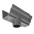 Alumasc Apex 125x100 (5"x 4") Moulded Cast Iron 75mm (3") Gutter Outlet - Primed