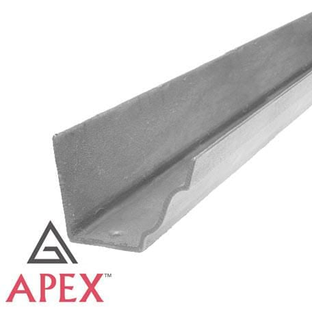 Alumasc Apex 100x75mm (4"x 3") x 1.83m Moulded Ogee Cast Iron Gutter - Primed