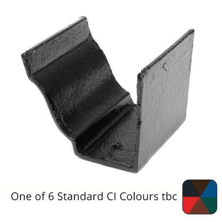 Alumasc Apex 125x100 (5"x 4") Moulded Cast Iron Gutter Union - One of 6 CI Standard RAL Colours TBC