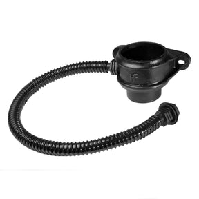 Alumasc Apex Left-hand 75mm (3") Cast Iron Downpipe Rainwater Divertor - Black