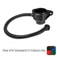 Alumasc Apex Left-hand 75mm (3") Cast Iron Downpipe Rainwater Divertor - One of 6 CI Standard RAL Colours TBC
