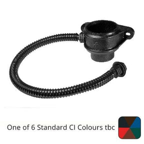 Alumasc Apex Left-hand 75mm (3") Cast Iron Downpipe Rainwater Divertor - One of 6 CI Standard RAL Colours TBC
