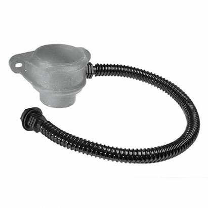 Alumasc Apex Right-hand 65mm (2.5") Cast Iron Downpipe Rainwater Divertor - Primed