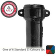 Alumasc Apex 100mm (4") x 1.83m Cast Iron Downpipe with Ears - One of 6 CI Standard RAL Colours TBC