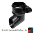 Alumasc Apex 75mm (3") Cast Iron Downpipe Eared Shoe - One of 6 CI Standard RAL Colours TBC