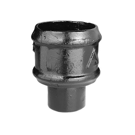 Alumasc Apex 100mm (4") Cast Iron Loose Socket without Ears - Painted Black
