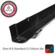 Alumasc Apex 125mm (5") Victorian Ogee Cast Iron Gutter 1.83m Length - One of 6 CI Standard RAL Colours TBC