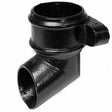 Alumasc Apex 75mm (3") Cast Iron Downpipe Eared Shoe - Black