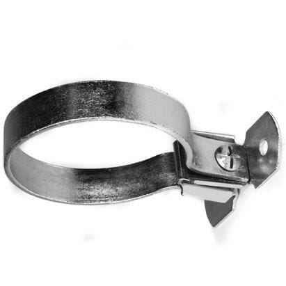 Alumasc Apex 100mm (4") Zinc Plated Steel Downpipe Bracket for Cast Iron - Primed