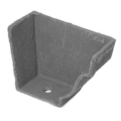 Alumasc Apex 125x100 (5"x 4") Moulded Cast Iron Right Hand Internal Stopend - Primed