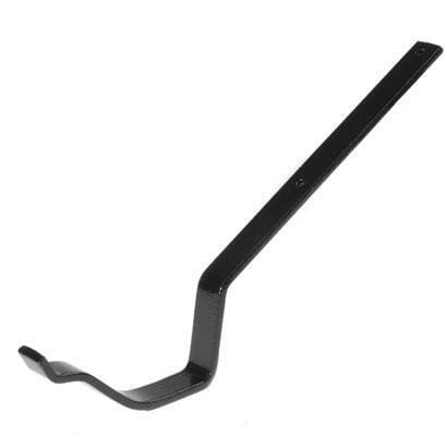 Alumasc Apex 125mm (5") Victorian Ogee Top Fix Rafter Bracket for Cast Iron Gutter  - Black