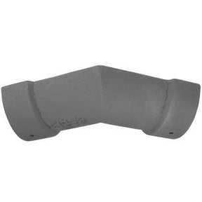 Alumasc Apex 100mm (4") Half Round Cast Iron 135 degree Gutter Angle - Primed