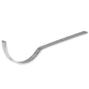 Alumasc Apex 125mm (5") Half Round Top Fix Rafter Bracket for Cast Iron Gutter  - Zinc Plated
