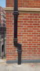 Alumasc Apex 1.83m (6ft) Cast Iron 100 x 75mm (4"x3") Square Downpipe with Ears - Primed
